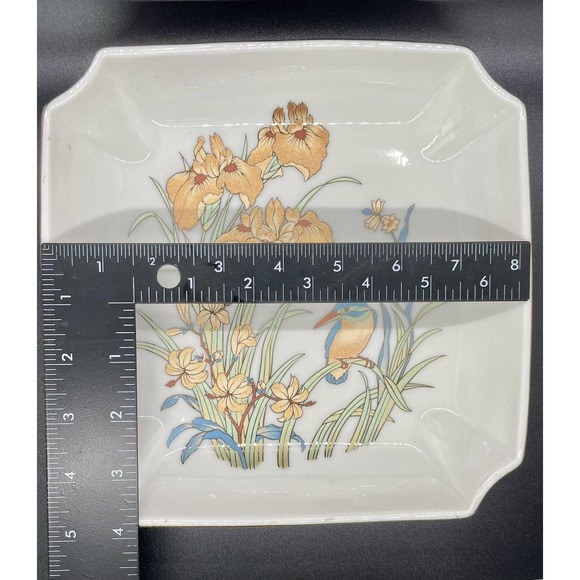 Gorgeous Vintage Japanese Porcelain Trinket Dish - Picture 6 of 7